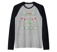 from The Windows to The Walls I'm About to Deck These Halls Raglan Baseball Tee