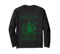 from The Windows to Walls Deck These Halls Christmas Long Sleeve T-Shirt