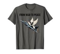 from War to Peace - Jet & Dove Artwork T-Shirt