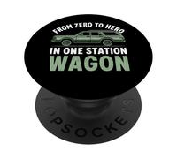 From Zero to Hero in One Station Wagon PopSockets Adhesive PopGrip