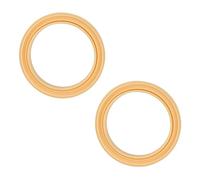 FROMCEO 2 Pack Silicone Coffee Machine Gasket Silicone Seals Easy Installation Outlet Valves Rings For Various Models Sealing Rings