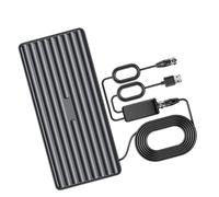 FROMCEO 360 Degree Rotatable Digital TVs Antennas Waterproof Design For Channel Reception Up To 1100 Miles Outdoor Indoor Digital