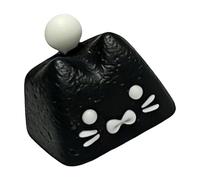 FROMCEO 3D Resin Mechanical Keypad Keycap Cartoon Kitten Pattern Keycap for Mechanical Keypad Gaming Typing Accessories Keyboard