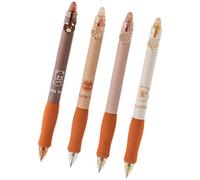 FROMCEO 4Pcs Erasable Gel Pen Ergonomic Foam Grip Retractable Inks 0.5MM for Writing Note Taking School Supplies Erasable Toner