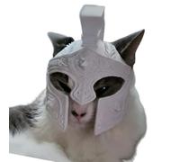 FROMCEO Ancient Roman Themed Cats Headgear Decorative Centurions Styles Helmet for Fun Costume Parties and Creative Photography Funny Pet Cats Headgear
