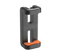 FROMCEO Anti-Skid Phone Tripod Clip Adapter With Two 1/4" Screw Holes For Live Streaming & Photography Accessories Camera Tripod Plate Mount Base Adapter