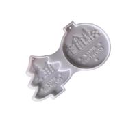 FROMCEO Christmas Tree Heart Round Silicone Crafting Tool For Decorations Soap Creation Reusable Baking Silicone