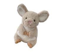 FROMCEO Cuddle Stuffed Animals Toy PP Cotton Filling Throw Pillow Plush Doll for Children Companion and Emotion Cartoon Chinchillas Plush Doll