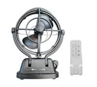 FROMCEO Efficient 12V 24V Overhead Fan with Remote Timer 1800rpm 3 Speeds for Vehicles Camping Clock Function Fan