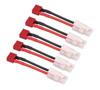 FROMCEO Efficient T Plug to Car Model Charging Line with High Conductivity for Remote Control Models and Professional Use Flexible Silicone Power Cord