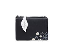 FROMCEO Exquisite Premium PU Wallet with Zipper Coin Pocket Business Wallet Card Holder Pocket Size for Women