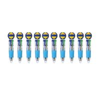 FROMCEO Football Basketball Baseball Theme 4-Color Retractable Ballpoint Pens Ball Decoration Design Present for Daily Colorful Writing Pen Set