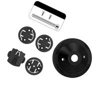 FROMCEO Heavy Type Handlebars Mount Quickly Install Bicycles Stem Caps Adapters With Various Bike Computers Quickly Release Bicycles Speedometers Mount