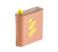 FROMCEO Holder Organizers Sealed Dustproof Covers For Bathroom Countertop Refrigerator Storage Space Saving Designs Makeup Storage Box With Cover