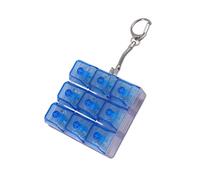 FROMCEO Keyboards Squirm Keychain Clear Switches Tester with Bright Lighting & Interchangeable Switches for Gamers Brightened Change Tester
