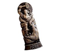 FROMCEO Norses God Statues Vikinges Mythology Figurines Scandinavian Pantheons Ornament Art For Home Office Decorations Odin/thors/loki/freyja Statue