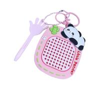 FROMCEO Panda Steel Ball Drawing Keychain Portable Phone Accessory Creative Home Office School Use Doodles Art Fidgety Keychain Toy