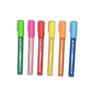 FROMCEO Portable Acrylic Marker Storage Bucket Multiple Colors Fade Resistant Inks Ideal for Professional Drawing Adult Coloring Acrylic Markers Set