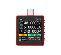 FROMCEO Professional USB C Power Meter with 48V Voltages Detection and PD3.1 Fast Charging Protocols Testing for Chargers and Cables Voltages Current Meter