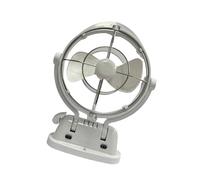 FROMCEO Remote Control 12V 24V Vehicle Fan with Timers 3 Speeds Rotation for Car Marine Use Camping Portable Fan