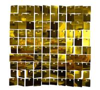 FROMCEO Sparkling Reflective Party Wall Tiles 24Pieces Dynamic Fluttering Panels For Stage Decorations And Photo Booth Backgrounds Wedding Celebration Dynamic Backdrop Panels