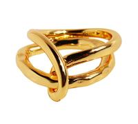 FROMCEO Trendy Rings Intricate Hollow Rings Statement Suitable For Youthful Fashion Enthusiasts And Art Exhibitions Party Accessory