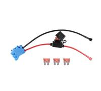 FROMCEO Upgraded Waterproof 12V Copper Wiring Connector Replacement Set With 40A Fuses For Kids Electric Car Battery Wire Harness Connector For Electric Car