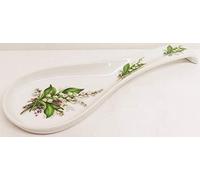 fromeuropewithlove Lily of the Valley Spoon Rest Ceramic Porcelain Lilies Large Spoon Hand Decorated in UK