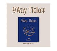 Fromis_9 9 Way Ticket 2nd Single Album 9 Travelers Version CD+80p PhotoBook+2p PhotoCard+1p ID Card+1p PostCard+Message PhotoCard SET+Tracking Kpop Sealed
