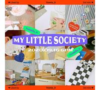 FROMIS_9 - FROMIS_9 [MY LITTLE SOCIETY] 3rd Mini Album [MY ACCOUNT + MY SOCIETY] 2 VER SET. 2ea CD+2ea Photo Book(each 72p) +4ea Mini Card+4ea Photo Card+TRACKING CODE K-POP SEALED