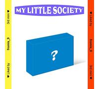 FROMIS_9 - FROMIS_9 [MY LITTLE SOCIETY] 3rd Mini Kit Album. 1ea Air-Kit+1ea Booklet+1ea Title Card+1ea Poster+18ea Photo Card+TRACKING CODE K-POP SEALED