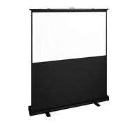 Fromm & Starck STAR_PFPS_06 Roll-Up Projector Screen 188.5 x 203 cm 16:9 Mobile Roll-Up Screen Mobile Standing (Screen: Matte white PVC fabric (3 layers), Aluminium Housing, Black/White)