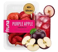 Frona Dried Purple Apple Slices - 40+ Slices, 100% Natural Cocktail Garnish, 100g Pack, Cider Drinks, Whiskey Highballs, Apple Pie, Desserts, Premium Eco-Friendly Vegan Botanicals