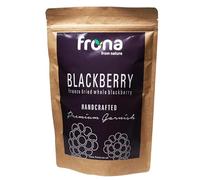 Frona Freeze Dried BlackBerry Pieces - 140+ Pieces, 100% Natural Berry Cocktail Garnish, 100g Pack, for Bramble, Gin Fizz, Berry Spritz, Cheesecake and Tarts, Premium Eco-Friendly Vegan Botanicals