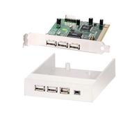 Front 3.5 inch bay with USB & Firewire via PCI Card from DoubleH 7CB-8