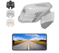 Front 4K HDR Dash Cam STARVIS 2 IMX678 for Mercedes-Benz C-Class Gen4 W/S/C/A 205 2015-2021(Model B Gray), C200 C250 C300 etc, OEM Look, WiFi & APP, 5GHz WiFi, GPS, 64GB Card