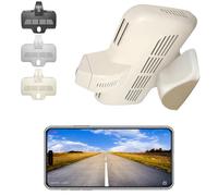 Front 4K HDR Dash Cam STARVIS 2 IMX678 for Mercedes-Benz C-Class Gen4 W/S/C/A 205 2015-2021(Model D Beige), C200 C250 C300 etc, OEM Look, WiFi & APP, 5GHz WiFi, GPS, 64GB Card