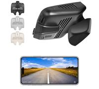 Front 4K HDR Dash Cam STARVIS 2 IMX678 for Mercedes-Benz GLC Gen1 X253/C253 2016-2020(Model B Black), GLC300, OEM Look, WiFi & APP, 5GHz WiFi, GPS, 64GB Card