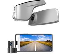 Front 4K & Rear 1080p Dash Cam for VW Golf MK7/7.5/8 GTI/R/Rabbit/e-Golf/Variant/4Motion/Sportsvan/Alltrack & Cupra Formentor 2021-2025(Model A Gray), UHD 2160P, App & WiFi, Loop Recording, 128GB Card