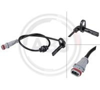 Front ABS Sensor, wheel speed fits Opel, Saab, Vauxhall