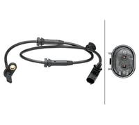 Front ABS Wheel Speed Sensor Fits Citroën C1 Toyota Aygo Hella 6PU 012 679-241