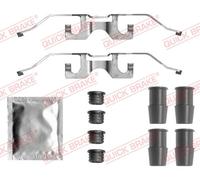 FRONT ACCESSORY KIT DISC BRAKE PAD FITS: FORD FIESTA VI 1.4 TDCI/1.25/1.6 TDC