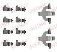 FRONT ACCESSORY KIT DISC BRAKE PAD FITS: VW TOUAREG 3.6 V6 FSI/3.0 V6 TDI/4.2