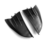 Front Aerodynamic Wing For BMW For S1000RR For S1000XR For S1000R HP4 Motorcycle Universal Down Winglet Aerodynamic Wing Kit Spoiler(Carbon Look)