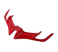 Front Aerodynamic Winglet ABS Plastic Spoiler Motorcycle Fairing Accessories For Yamaha YZF R15 V3 2017-2019 Motorbike Accessories Styling(Rosso)