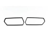 Front Air Conditioning Outlet Frame Decoration Cover Trim Interior Accessories For A3 8Y 2021-2022 AJOHBM(Black)