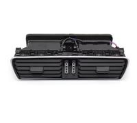 Front Air Grille Compatible With VW For Passat Imported Version 2008-2013 Car Dashboard Front Left Right Middle Air Conditioner AC Vent Grille Assembly(Middle)