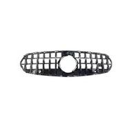 Front Air Grille Fit For Mercedes Benz C Class W206 Car Hood Grill GT Grille Fit C180 C200 C300 C350 AMG Brs Style Grill 2022+ Auto Part Front Grill Trim(GT Black Color)