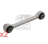 Front Aluminium Stabiliser Rod Strut FEBI x2 pcs Fits AUDI A4 Avant 8K0411317C