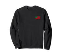Front and Back Juneteenth African American Flag Sweatshirt